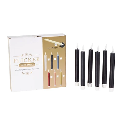 8" Flameless Wax Candles with Remote Control