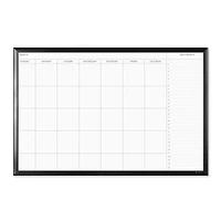 U Brands Silver Aluminum 36" x 36" Framed Melamine Dry Erase Board