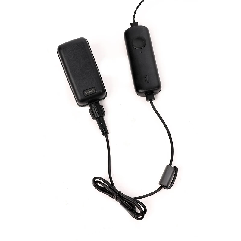 24" Pre-Lit Crestwood® Spruce Porch Bush in Silver Brushed Plastic Urn, Twinkly™ LED Lights