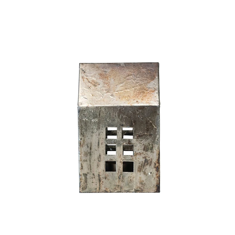 Hello Honey® 6.25" Antique Pewter Finish Metal House