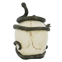 7.25" Snake-Entwined Skull Tabletop Décor by Ashland®