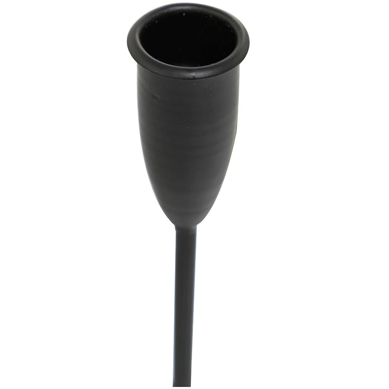 CosmoLiving by Cosmopolitan Black Metal Tapered Candelabra