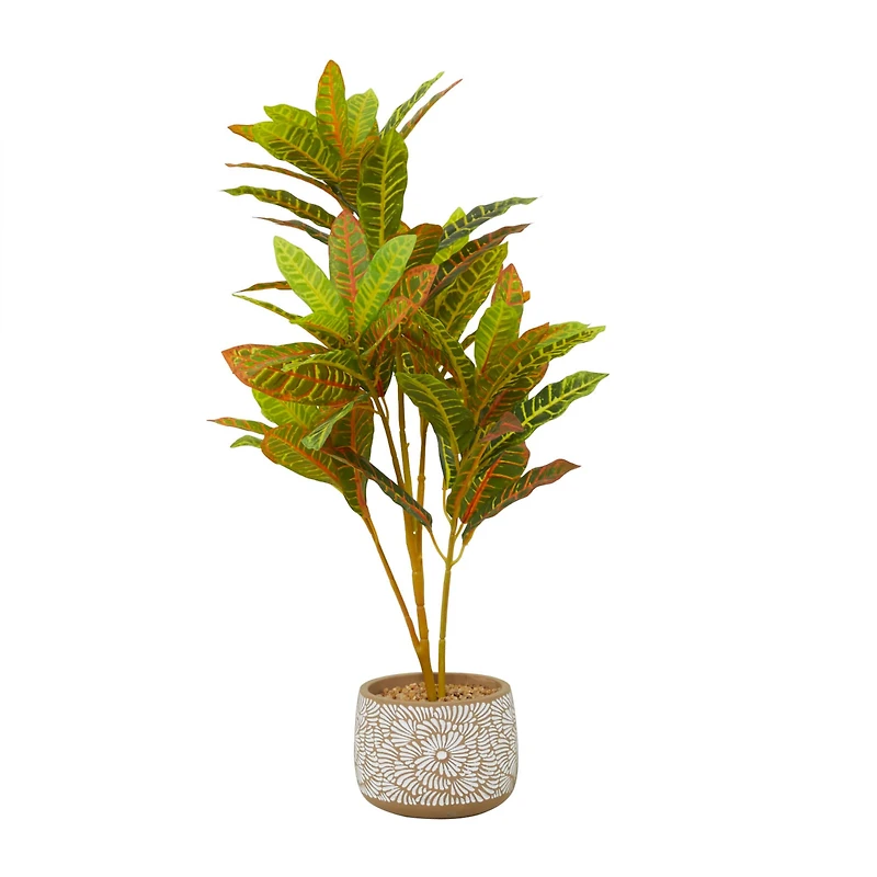 2.5ft. Potted Bohemian Banyan Tree Artificial Foliage
