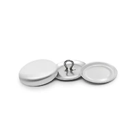 Dritz® 3/4'' Nickel Craft Cover Button Kit with Tools, 18 Sets