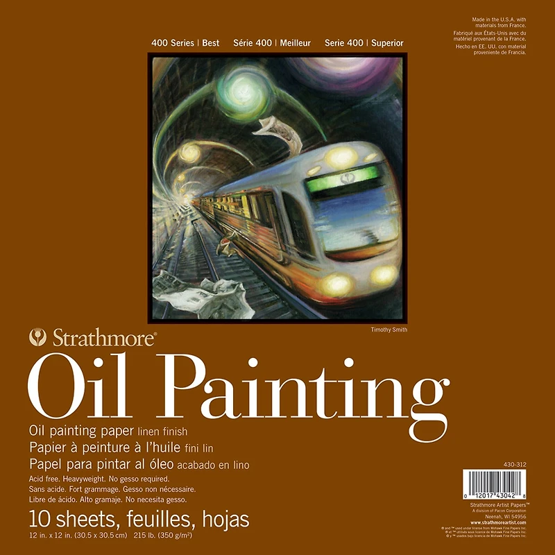 Strathmore® 400 Series Oil Painting Paper Pad