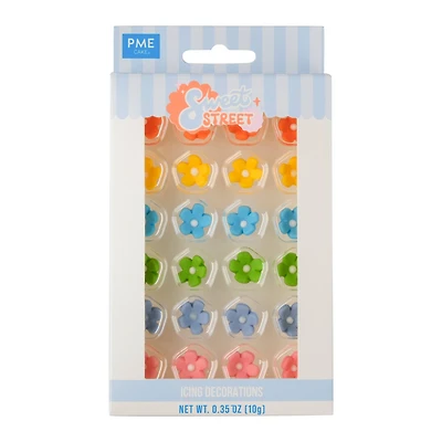 PME Cake Sweet Street® Mini Blossoms Icing Decorations