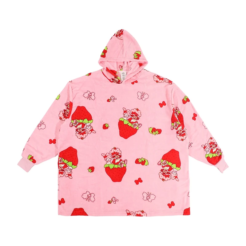 Strawberry Shortcake™ & My Melody™ Pink Oversized Hoodie