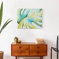 Bright Palm Leaf 20" x 16" Canvas Wall Art