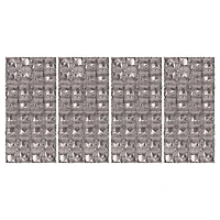 Beistle Silver Foil Balloon Backdrops