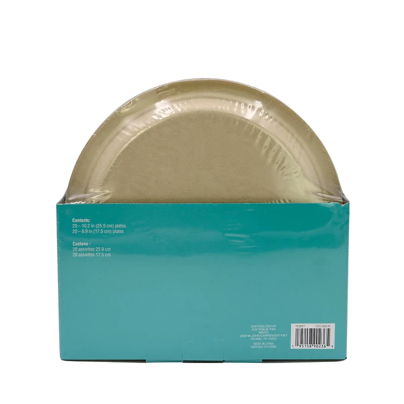 Compostable Plate Set by Celebrate It™, 40ct.