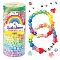 Creativity for Kids® Rainbow Bead Jewelry Jar