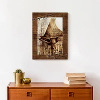 Piano 12" x 16" Canvas Wall Art