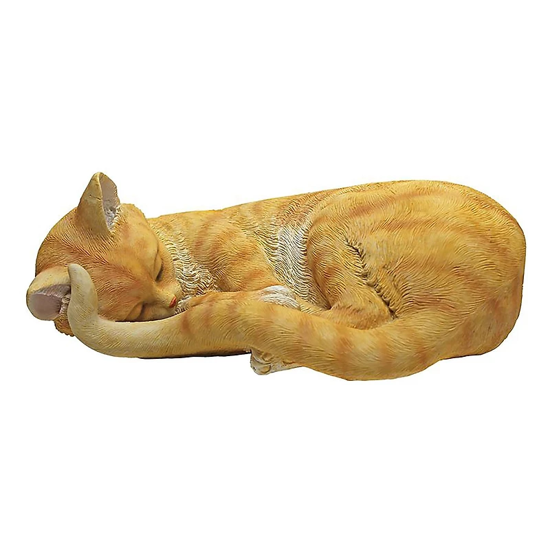Design Toscano 11" Cat Nap Sleeping Kitten Statue