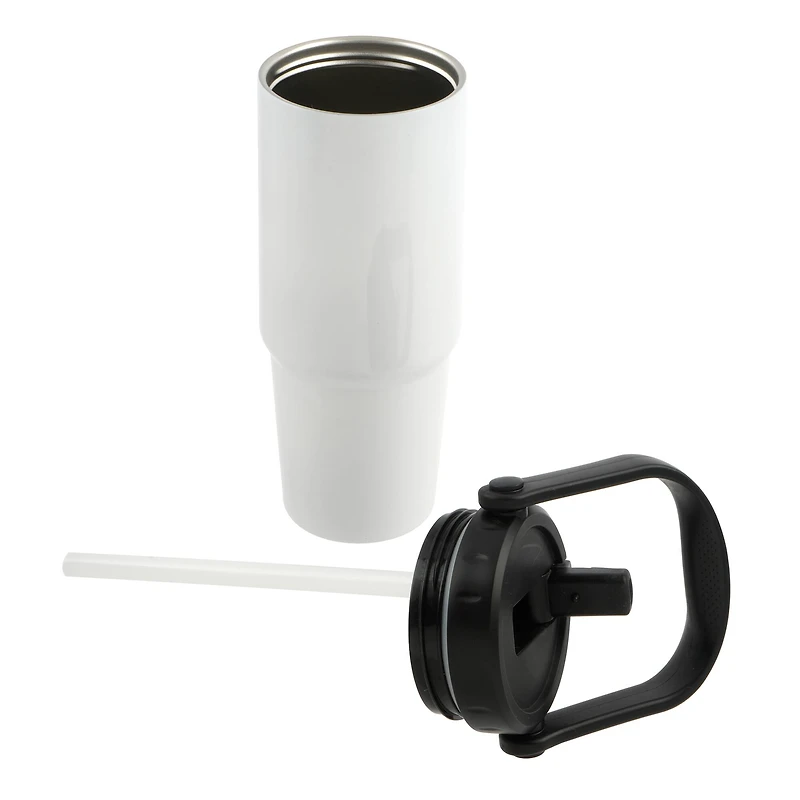 30oz. Stainless Steel Sublimation Travel Tumbler by Make Market®