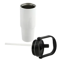 30oz. Stainless Steel Sublimation Travel Tumbler by Make Market®