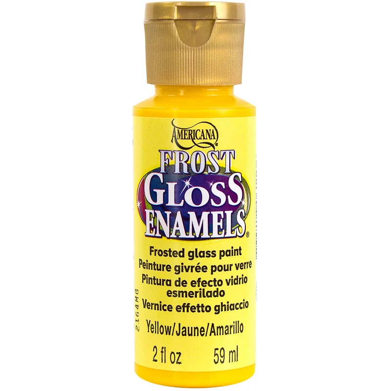 DecoArt® Americana® Gloss Enamels Frost Yellow Acrylic Paint, 2oz.