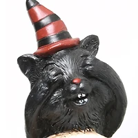 5" EEK Skulls with Black Cats