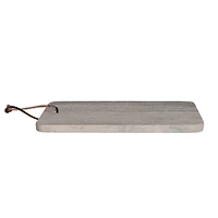 Hello Honey® 12" Travertine Cutting Board with Leather Tie