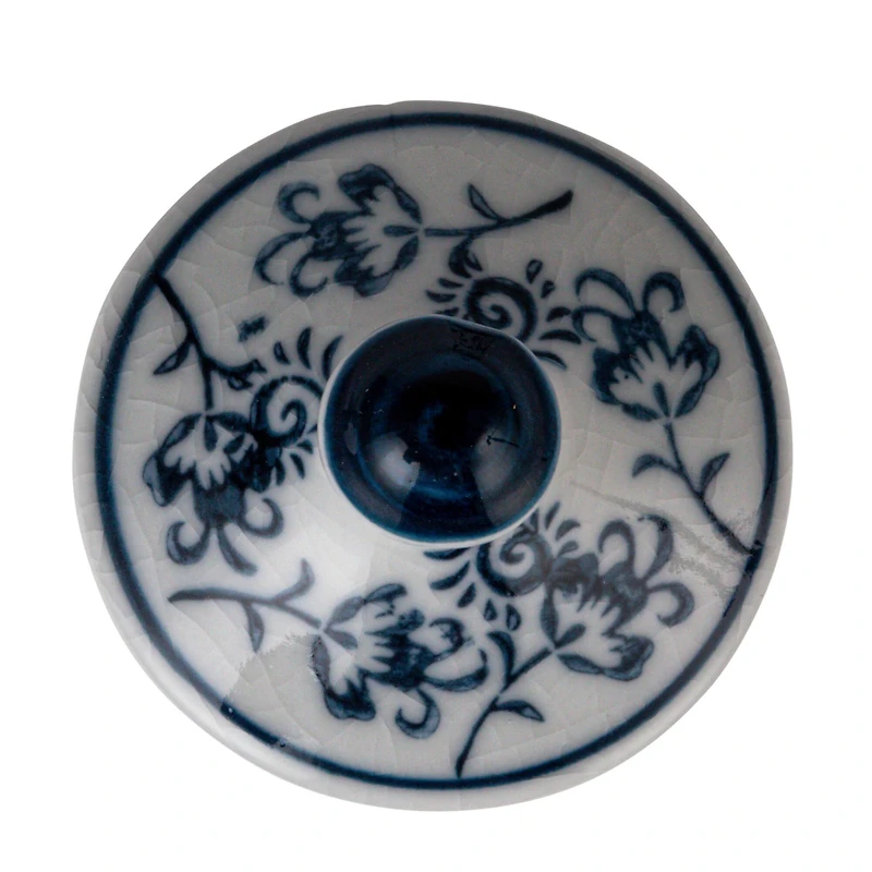 Hello Honey® 4.5" Blue Blossom Enchantment Stoneware Jar Set