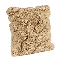 Hello Honey® 20" x 20" Auckland Essence Natural Wool & Cotton Pillow