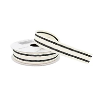 5/8" x 5yd. Ticking Striped Grosgrain Ribbon by Celebrate It