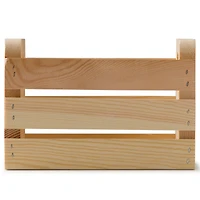 8 Pack: 8" Wood Crate with Cutout Handles by Make Market®