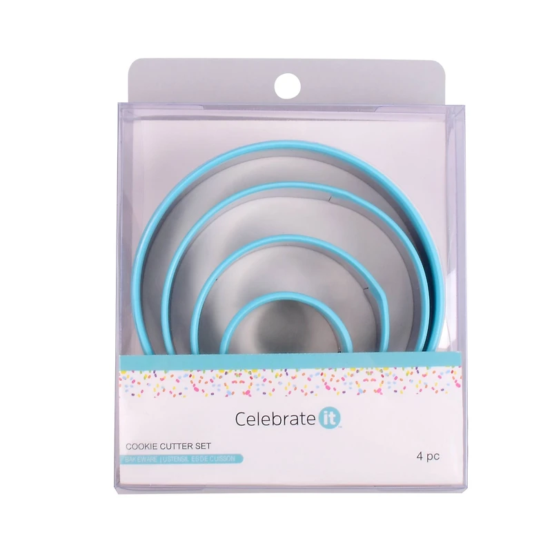 Circles Stainless Steel Nested Cookie Cutter Set by Celebrate It®