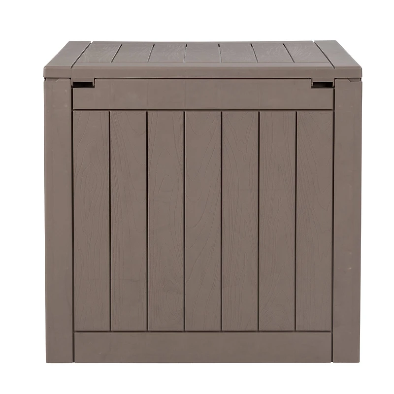 6 Pack: Honey Can Do 30gal. Brown Small Deck Outdoor Storage Box