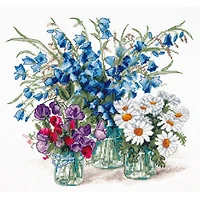 Charivna Mit The Scent of the Meadows Counted Cross Stitch Kit