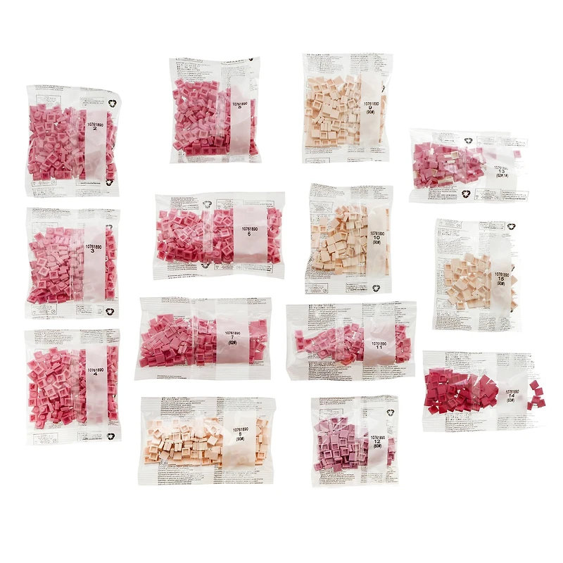 10" x 10" Gummy Bear Pixelated Brick Art Kit by Make Market®