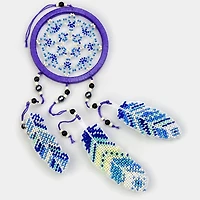 Wonderland Crafts Purple Dream Catcher Bead Embroidery on Plastic Kit