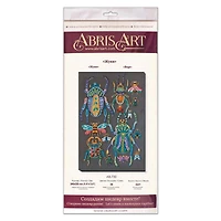 Abris Art Beetles Deco Scenes Bead Embroidery Kit