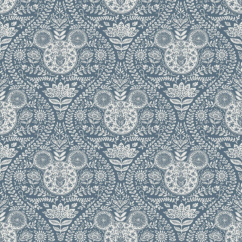 RoomMates Disney® Mickey Mouse Block Print Peel & Stick Wallpaper