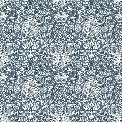 RoomMates Disney® Mickey Mouse Block Print Peel & Stick Wallpaper