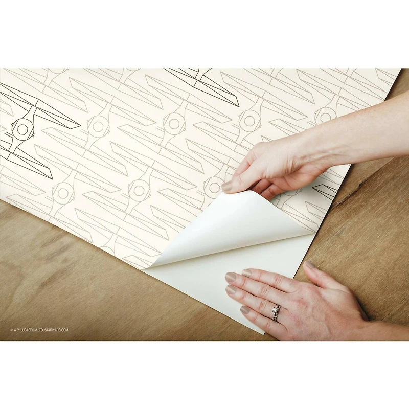 RoomMates Star Wars Tie Fighter Peel & Stick Wallpaper