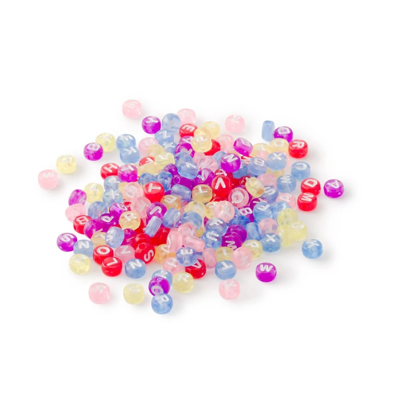 Bright Alphabet Round Beads By Creatology™