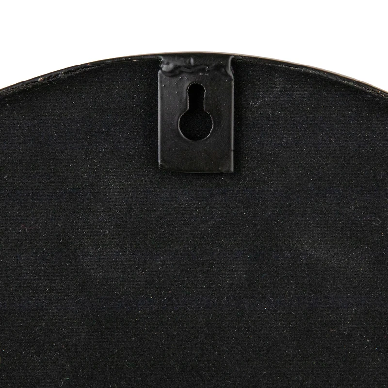 Hello Honey® 11.25" x 14.75" Black Matte Elegance Wall Mirror