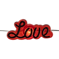 20ct. Red LED Valentine's Day Love & Heart Fairy String Lights with Copper Wire