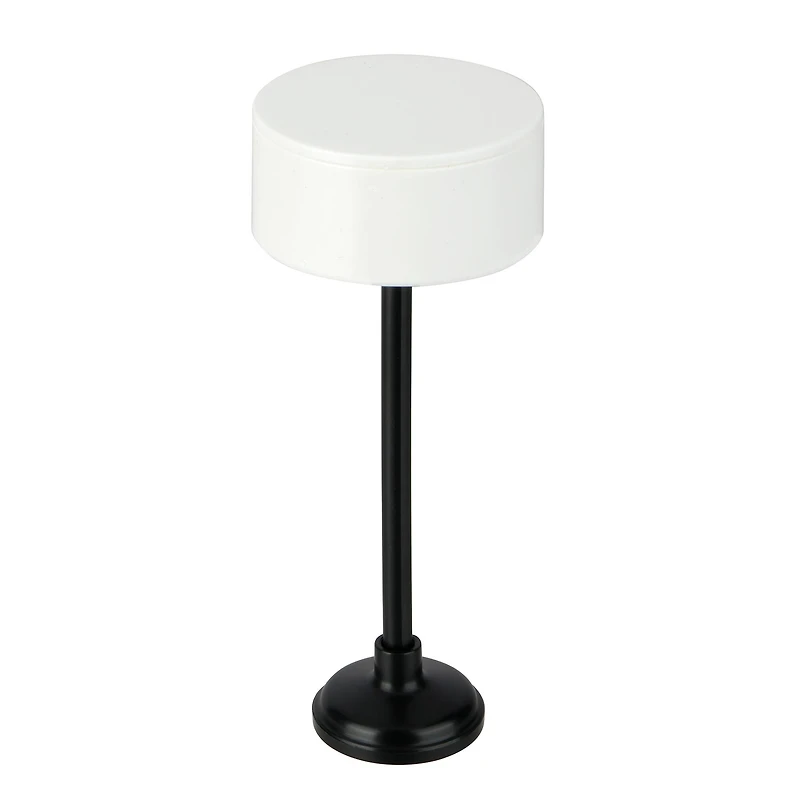 Mini Black Floor Lamp with White Shade by Make Market®