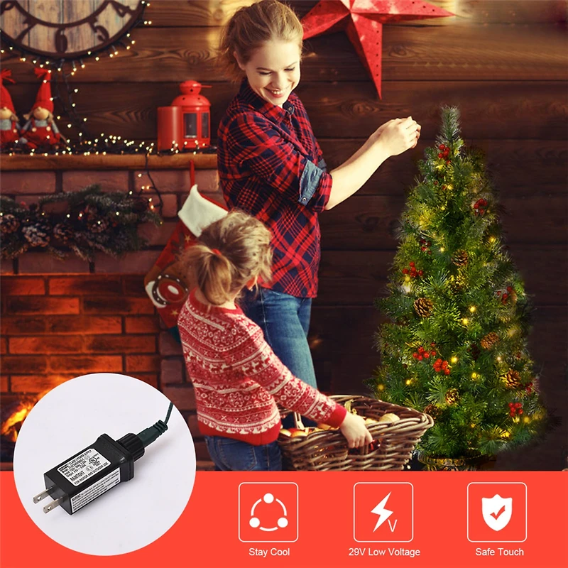 Costway 4ft. Pre-Lit Entrance Artificial Christmas Tree in Gold Urn, Warm White LED Lights