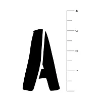 3" Bold Letters Alphabet Stencils by Craft Smart®