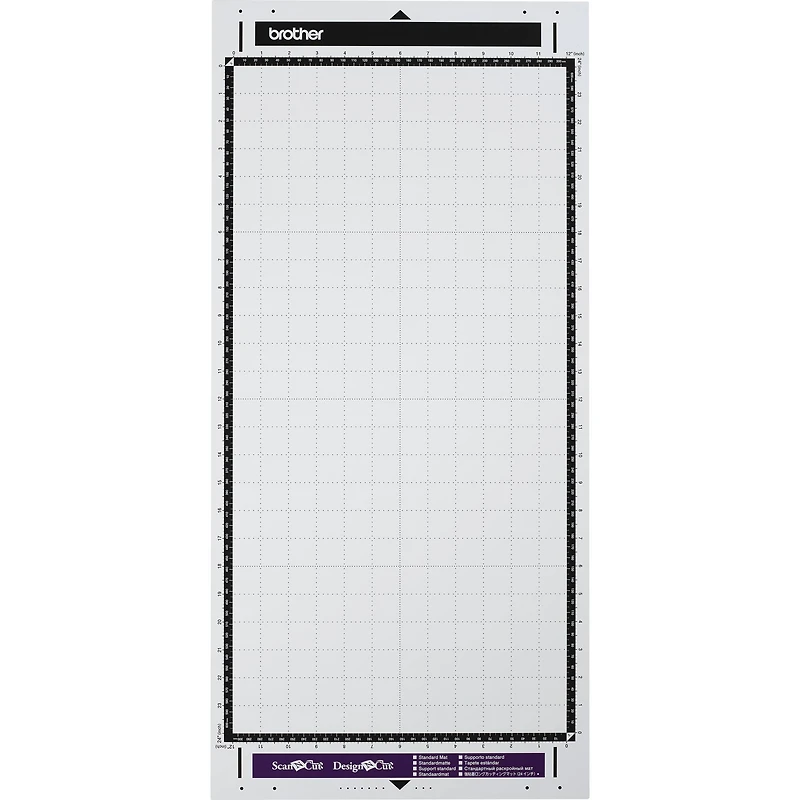 Brother ScanNCut Standard Adhesive Mat, 12" x 24"