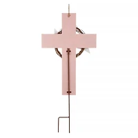 Glitzhome® 32" Easter He is Risen Yard Stake