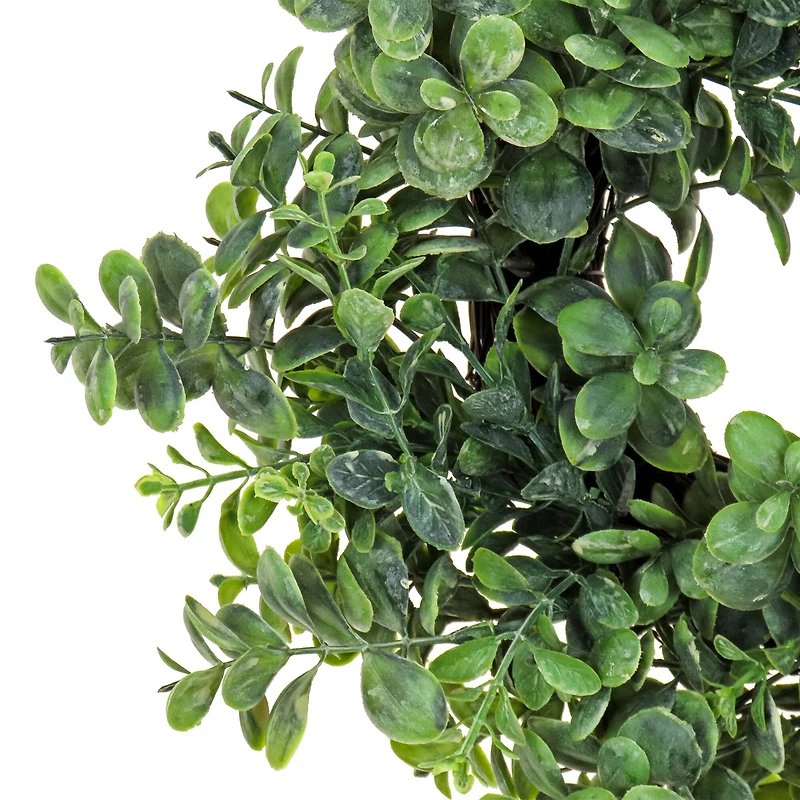 16" Spring Button Leaf Table Wreath