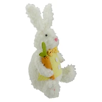 14" Easter Bunny & Carrot Spring Plush