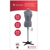 SINGER® Medium/Large Adjustable Dress Form