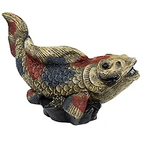Design Toscano Showa Asian Koi Spitter Piped Statue