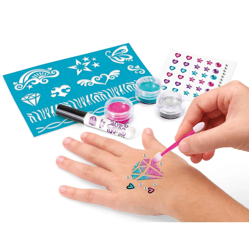 Cra-Z-Art® Shimmer 'n Sparkle Sparkling Glitter Tattoos & Nails