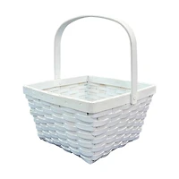 Large White Square Basket by Ashland®