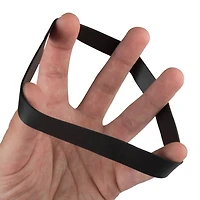 JAM Paper Size 107 Black Rubber Bands, 50ct.